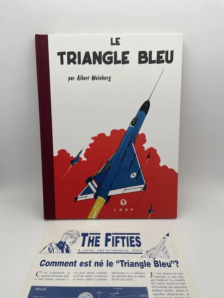 Dan Cooper - TL -N/S - Le triangle bleu - Weinberg - Loup - 2004 - BD franco-belge - Très bon état