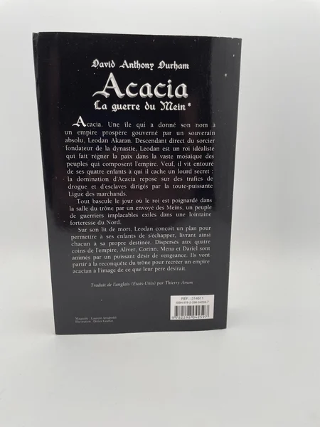 Acacia - Tome 1 - La guerre du Mein - David Anthony Durham - France Loisirs - Livres - Très bon état