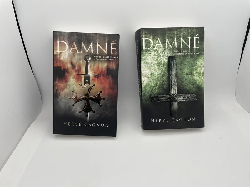 Damné - Intégrale (tomes 1 et 2) - Hervé Gagnon - France Loisirs - Livres - Très bon état