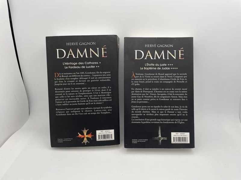 Damné - Intégrale (tomes 1 et 2) - Hervé Gagnon - France Loisirs - Livres - Très bon état