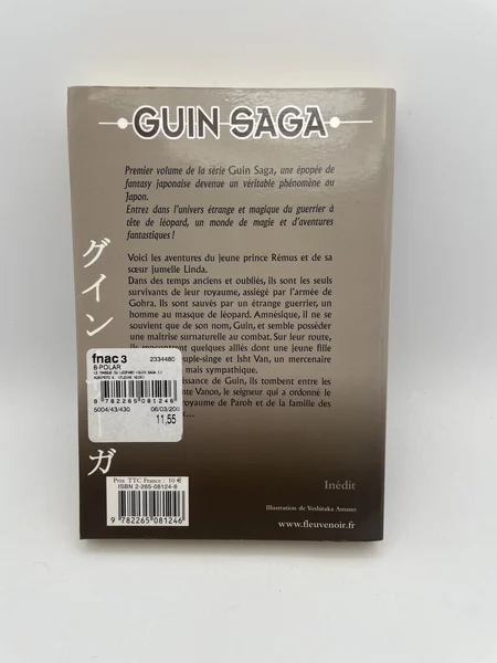 Guin Saga - Tome 1 - Le masque du léopard - Kaoru Kurimoto - Fleuve Noir - Livres - Très bon état