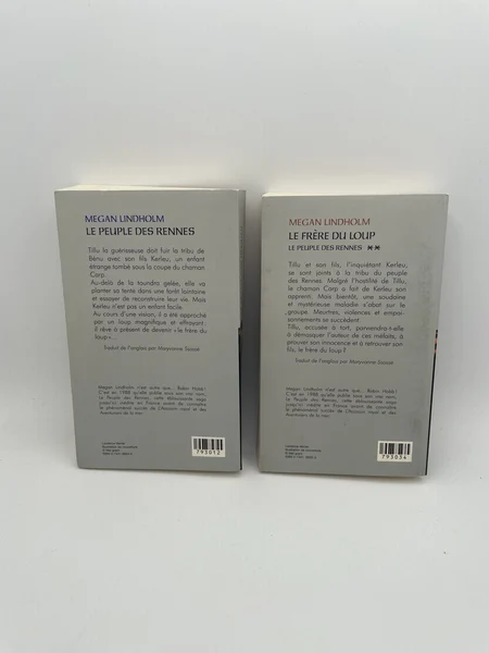 Le Peuple des Rennes - Tomes 1 et 2 (Le Peuple des Rennes, Le Frère du Loup) - Megan Lindholm - France Loisirs - Livres - Très bon état