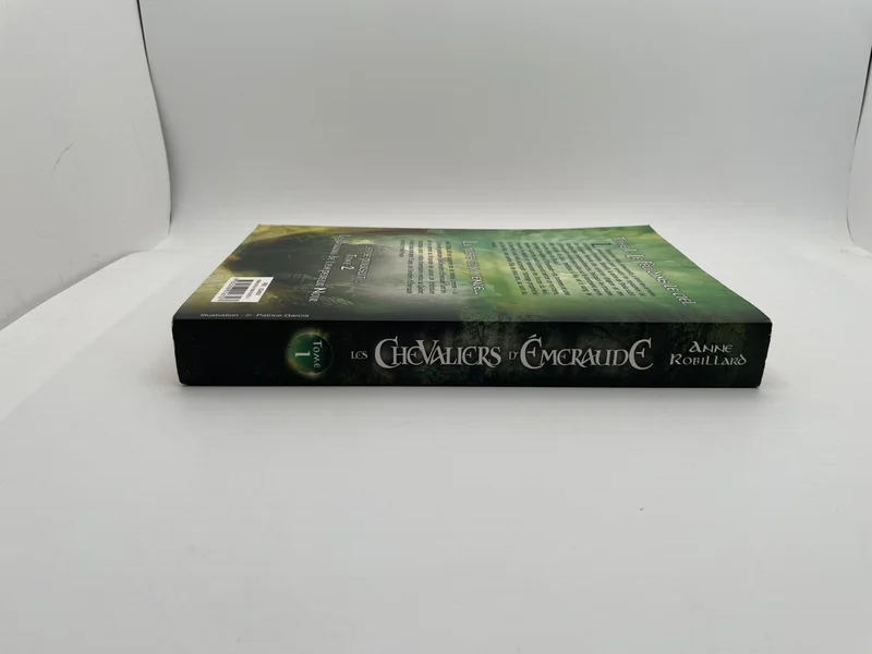 Les Chevaliers d'Émeraude - Tome 1 - Le feu dans le ciel - Anne Robillard - France Loisirs - Livres - Très bon état