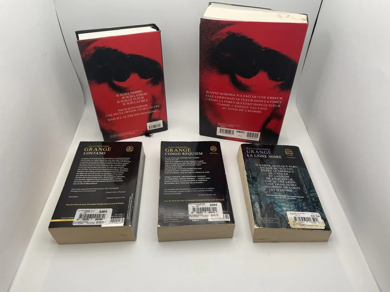 Lontano / Congo Requiem / La Ligne Noire / Le Passager / La Forêt des Mânes - Jean-Christophe Grangé - Albin Michel - Livres - État correct