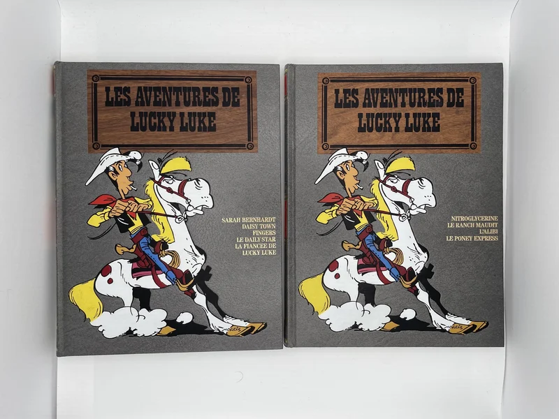 Lucky Luke - Intégrale (tomes 1 à 12) - Morris / René Goscinny - Dargaud - Hachette - Rombaldi - BD franco-belge - Neuf