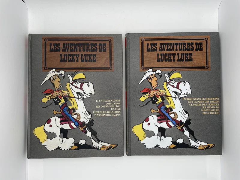 Lucky Luke - Intégrale (tomes 1 à 12) - Morris / René Goscinny - Dargaud - Hachette - Rombaldi - BD franco-belge - Neuf