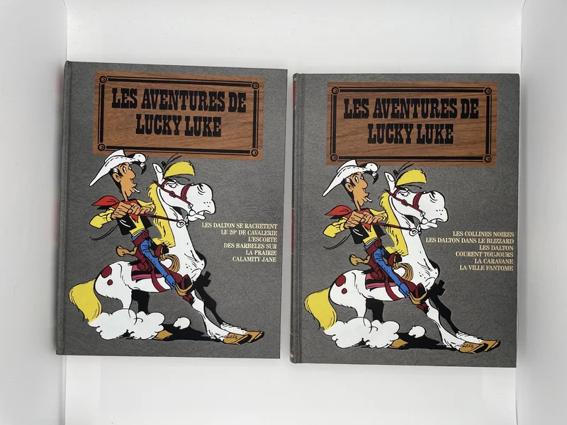 Lucky Luke - Intégrale (tomes 1 à 12) - Morris / René Goscinny - Dargaud - Hachette - Rombaldi - BD franco-belge - Neuf