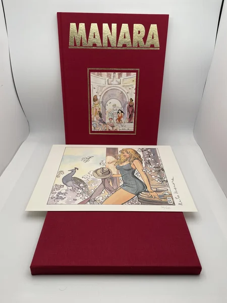 Manara – Venus & Salomé – Luxe editie – Gesigneerde ex-libris – Lompia - 1994 - BD franco-belge - Très bon état