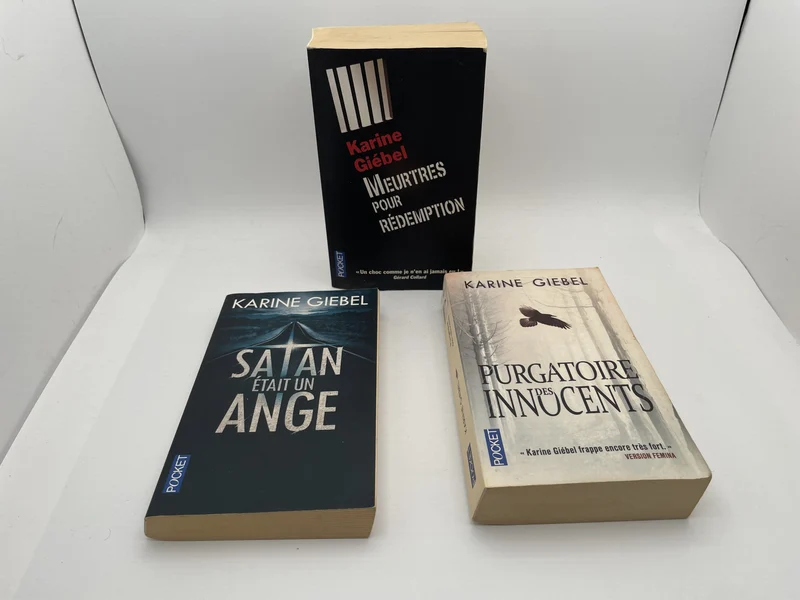 Meurtres pour rédemption / Purgatoire des innocents / Satan était un ange - Karine Giebel - Pocket - Livres - Très bon état