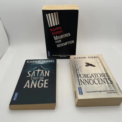 Meurtres pour rédemption / Purgatoire des innocents / Satan était un ange - Karine Giebel - Pocket - Livres - Très bon état