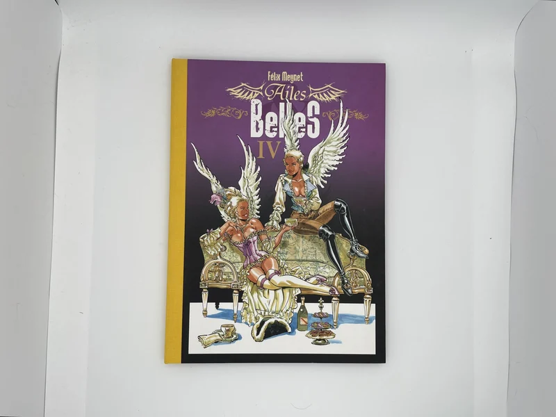 Meynet - Ailes et Belles - Bruno Graff + dessin dédicacé perso - BD franco-belge - Très bon état
