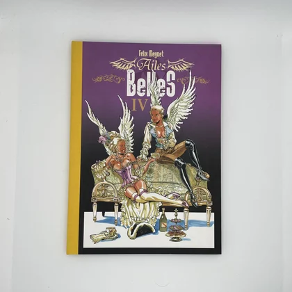 Meynet - Ailes et Belles - Bruno Graff + dessin dédicacé perso - BD franco-belge - Très bon état