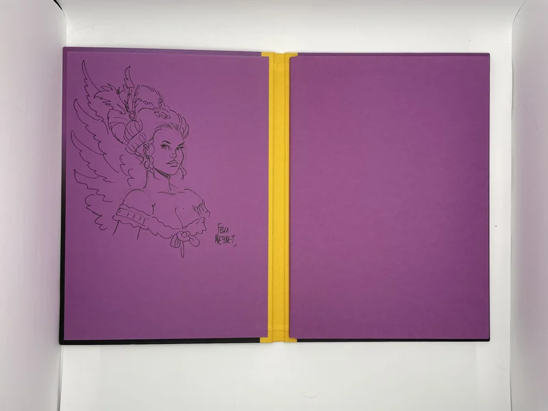 Meynet - Ailes et Belles - Bruno Graff + dessin dédicacé perso - BD franco-belge - Très bon état