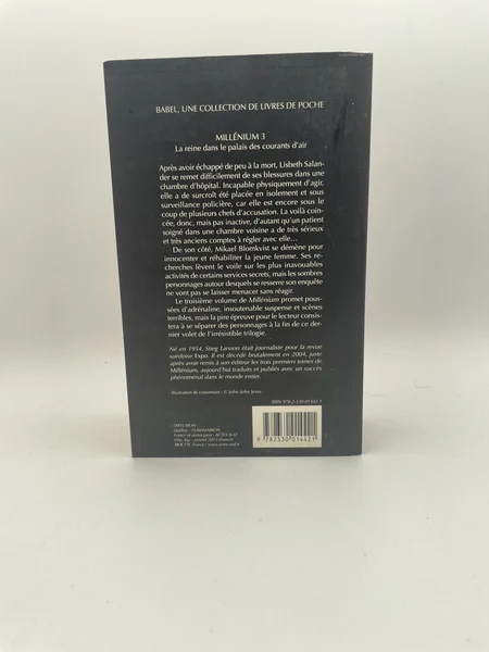 Millénium - Tome 3 - La reine dans le palais des courants d'air - Stieg Larsson - Actes Sud - Livres - Très bon état