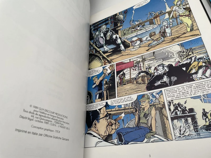 Aquablue - Tomes 2 à 5 (Planète bleue, Le Mégophias, Corail noir, Projet Atalanta) - Thierry Cailleteau / Olivier Vatine / Ciro Tota - Delcourt - BD franco-belge - Très bon état