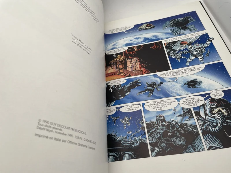 Aquablue - Tomes 2 à 5 (Planète bleue, Le Mégophias, Corail noir, Projet Atalanta) - Thierry Cailleteau / Olivier Vatine / Ciro Tota - Delcourt - BD franco-belge - Très bon état