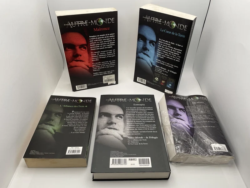 Autre-Monde - Tomes 1 à 5 (L'Alliance des Trois à Oz) - Maxime Chattam - Albin Michel - Livres - Très bon état