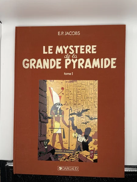 Blake et Mortimer - Tome 4 - Le Mystère de la Grande Pyramide (Tome I) - E.P. Jacobs - Dargaud - BD franco-belge - Très bon état