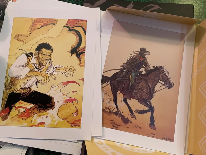 Blueberry - Portfolio Blueberry's - Jean Giraud - Stardom - BD franco-belge - Très bon état