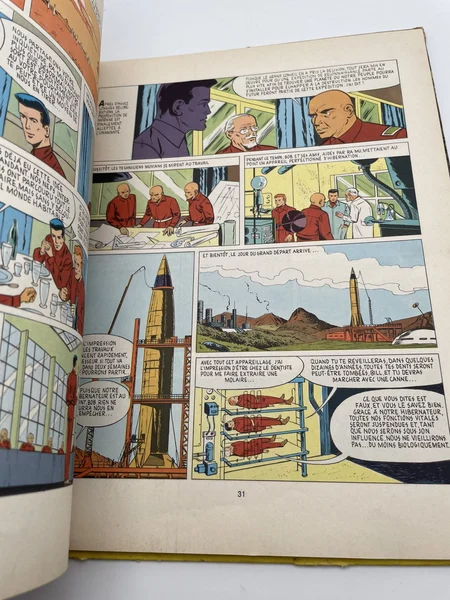 Bob Morane - EO - T 3 - Les tours de cristal - Henri Vernes / Dino Attanasio - Marabout - BD franco-belge - État correct