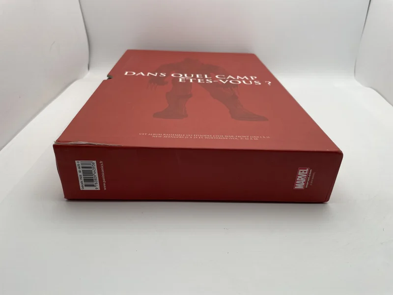 Civil War - Intégrale Journal de guerre - Paul Jenkins / Brian Michael Bendis / Marc Guggenheim - Panini Comics - Comics - Très bon état