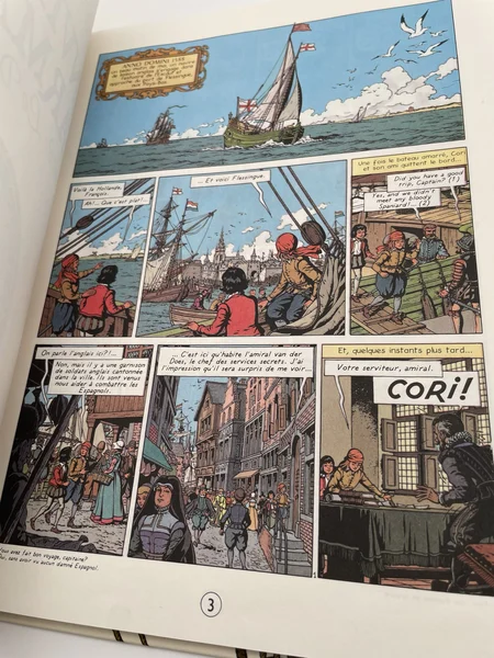 Cori le Moussaillon - EO - Tome 3 - L'Invincible Armada 2 - Le Dragon des Mers - Bob De Moor - Casterman - BD franco-belge - Très bon état