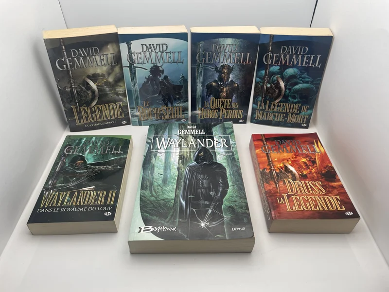 Cycle Drenaï - Collection 7 titres - David Gemmell - Bragelonne - Livres - Très bon état