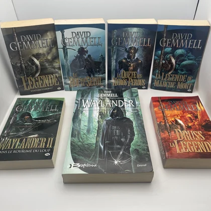 Cycle Drenaï - Collection 7 titres - David Gemmell - Bragelonne - Livres - Très bon état