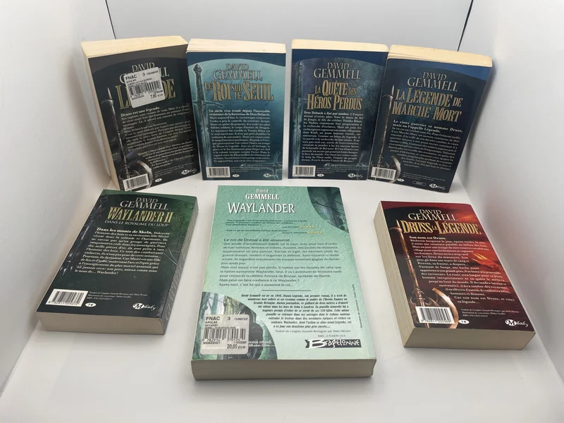 Cycle Drenaï - Collection 7 titres - David Gemmell - Bragelonne - Livres - Très bon état