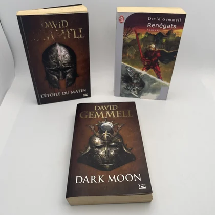 Dark Moon / L'Étoile du Matin / Renégats - David Gemmell - Bragelonne / J'ai Lu - Livres - Bon état
