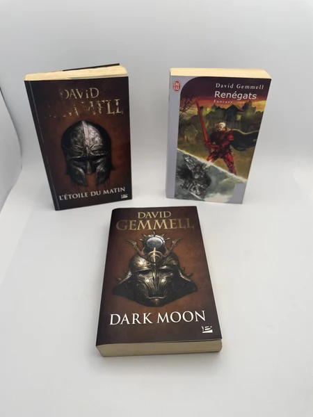 Dark Moon / L'Étoile du Matin / Renégats - David Gemmell - Bragelonne / J'ai Lu - Livres - Bon état