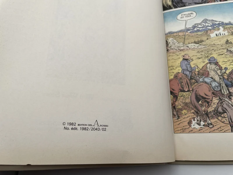 Durango - EO - T 2 - Les Forces de la Colère - Yves Swolfs - Edition des Archers - BD franco-belge - Très bon état