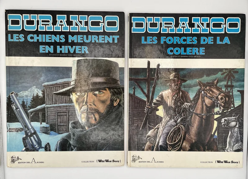 Durango - Tomes 1 à 9 et 11 - Yves Swolfs - Edition des Archers - BD franco-belge - Bon état