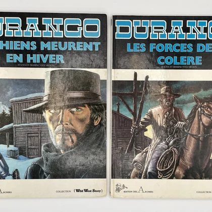 Durango - Tomes 1 à 9 et 11 - Yves Swolfs - Edition des Archers - BD franco-belge - Bon état
