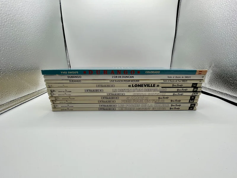 Durango - Tomes 1 à 9 et 11 - Yves Swolfs - Edition des Archers - BD franco-belge - Bon état