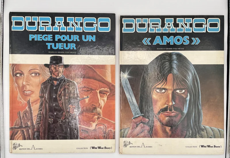 Durango - Tomes 1 à 9 et 11 - Yves Swolfs - Edition des Archers - BD franco-belge - Bon état