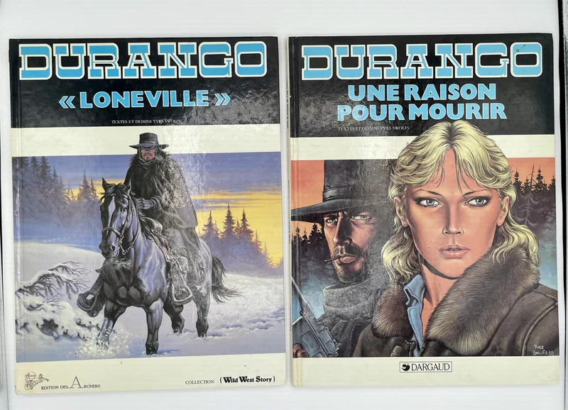 Durango - Tomes 1 à 9 et 11 - Yves Swolfs - Edition des Archers - BD franco-belge - Bon état