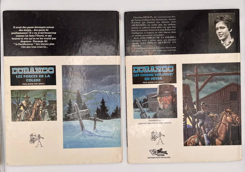 Durango - Tomes 1 à 9 et 11 - Yves Swolfs - Edition des Archers - BD franco-belge - Bon état