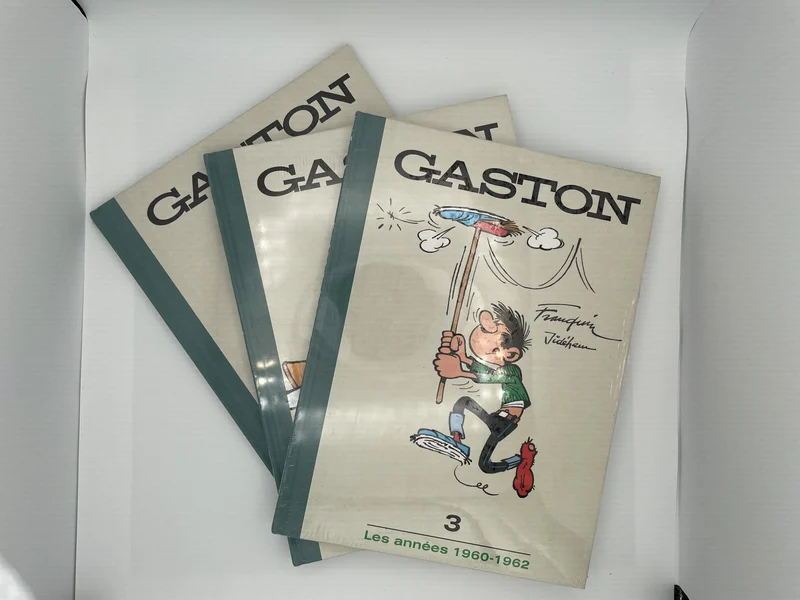 Gaston - L'Âge d'or Le Soir (tomes 1 à 10) - André Franquin / Jidéhem - Marsu Productions - BD franco-belge - Neuf