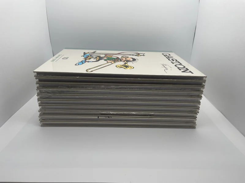 Gaston - L'Âge d'or Le Soir (tomes 1 à 10) - André Franquin / Jidéhem - Marsu Productions - BD franco-belge - Neuf