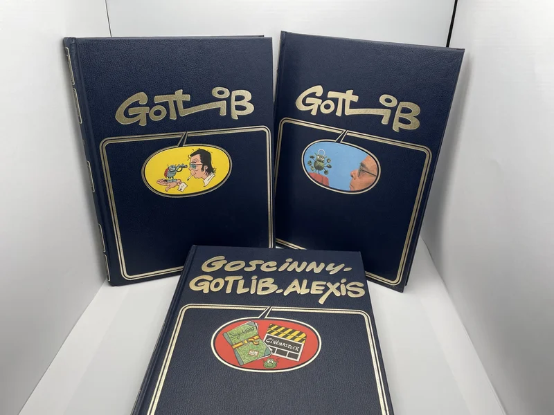Gotlib - Intégrale Rombaldi (tomes 1 à 3) - Gotlib / René Goscinny / Alexis - Dargaud / Rombaldi - BD franco-belge - Très bon état