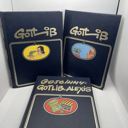 Gotlib - Intégrale Rombaldi (tomes 1 à 3) - Gotlib / René Goscinny / Alexis - Dargaud / Rombaldi - BD franco-belge - Très bon état