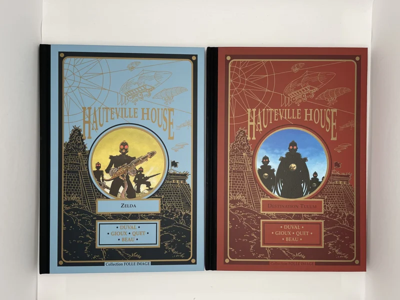 Hauteville House - Tomes 1 et 2 (Zelda, Destination Tulum) - Fred Duval / Thierry Gioux / Christophe Quet / Carole Beau - Delcourt - BD franco-belge - Très bon état