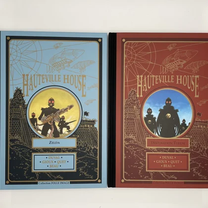 Hauteville House - Tomes 1 et 2 (Zelda, Destination Tulum) - Fred Duval / Thierry Gioux / Christophe Quet / Carole Beau - Delcourt - BD franco-belge - Très bon état