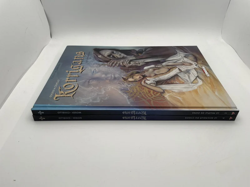 Korrigans - EO - T 3 et 4 (Le peuple de Dana, Le seigneur du chaos) - Thomas Mosdi / Emmanuel Civiello - Delcourt - BD franco-belge - Très bon état