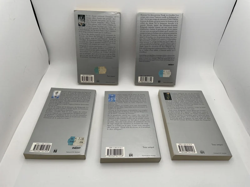 La Belgariade - Tomes 1 à 5 (Série complète) - David Eddings - Pocket - Livres - Bon état