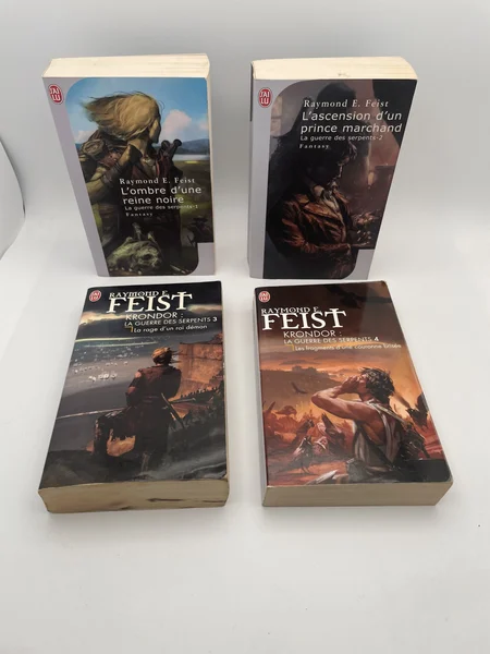 La Guerre des Serpents - Tomes 1 à 4 - Raymond E. Feist - J'ai Lu - Livres - Très bon état