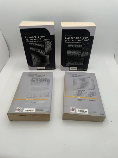 La Guerre des Serpents - Tomes 1 à 4 - Raymond E. Feist - J'ai Lu - Livres - Très bon état
