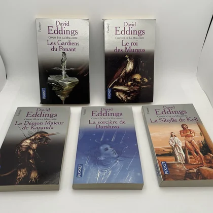 La Mallorée - Tomes 1 à 5 - David Eddings - Pocket - Livres - Bon état
