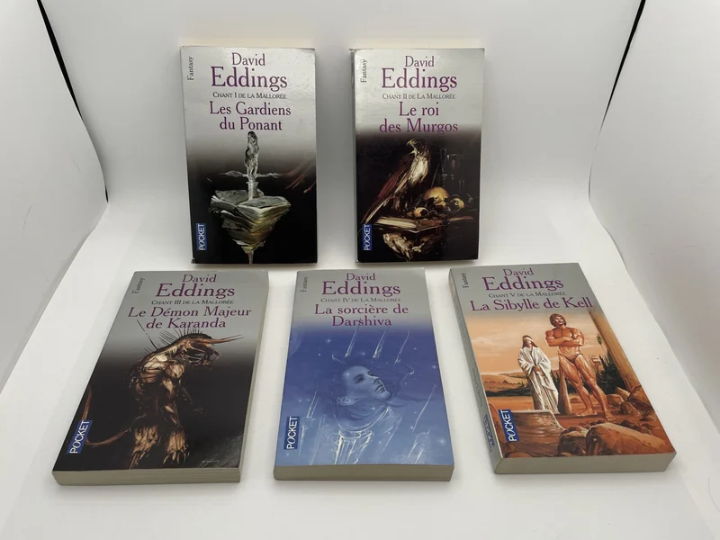 La Mallorée - Tomes 1 à 5 - David Eddings - Pocket - Livres - Bon état